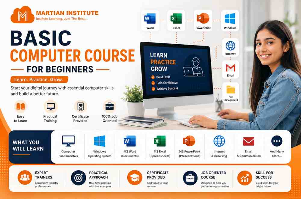 basic computer course beginners in vadodara 